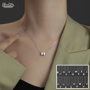 イニシャルネックレス silver925 アルファベット アクセサリー  ONK2065【2025新作】