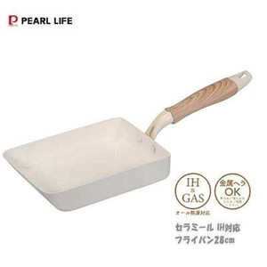 Frying Pan IH Compatible PEARL METAL 13 x 18cm