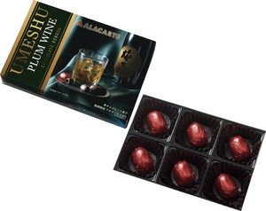 【予約販売：26年VD】【アラカルト】※10月29日受注締※　梅酒ボンボン　6個