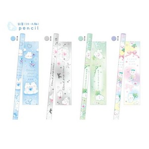 ★新商品10月中旬発売★【クーリア】クラウドポップタイムST鉛筆（2B・丸）