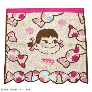 Peko&Poko ペコちゃん キャンディいっぱい　キャリータオル　ハンドタオル　ウォッシュタオル