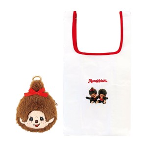 12月下旬入荷　9/12受注締め切り【ティーズ】モンチッチぬいぐるみエコバッグ　モンチッチちゃん