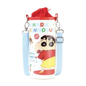 12月下旬入荷　9/12受注締め切り【ティーズ】クレヨンしんちゃんボトルカバーL　しんちゃんワールド