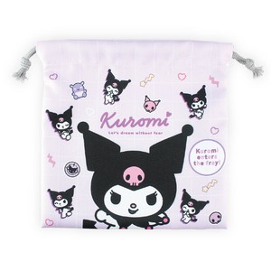 12月下旬入荷　9/12受注締め切り【ティーズ】サンリオキャラクターズフラット巾着　クロミタイム