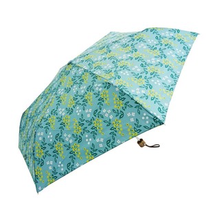 藤田屋 婦人折りたたみ傘 ベリーニ サックス WM55-2301