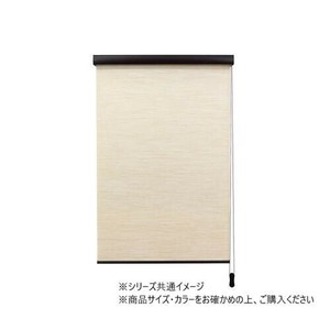 ロールスクリーン　エクシヴ　ナチュラルタイプ　幅45×高さ135cm　天然調ベージュ・L3541