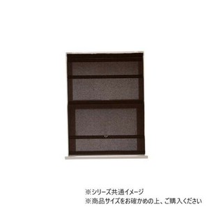 コードレスローマンシェード スレバー 幅45×高さ120　ブラウン