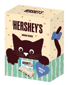 ハーシー　ハングリーキャットボックス　クッキー&クリーム　ミニズ　12P【事前予約商品】