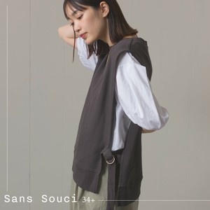 【予約】9/1入荷予定 裏毛スウェットサイドリボンベスト