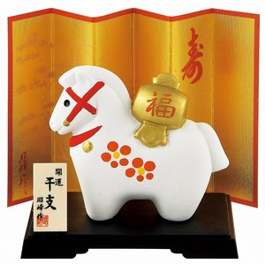 ★開運招福の干支★　縁起の良い置物【開運　福槌午】