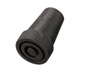 杖先ゴム 愛杖用 17mm(ステッキ付属品) 黒