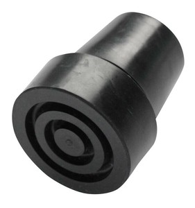 杖先ゴム 愛杖用 18mm(ステッキ付属品) 黒