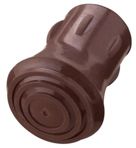 杖先ゴム キャラクター用 16mm(ステッキ付属品) 茶
