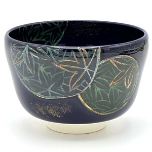 ※現品限り※【抹茶碗】京焼抹茶碗 「丸紋楓」／手描き 日本製 抹茶茶碗 和食器 清水焼