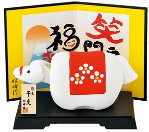 ★開運招福の干支★　縁起の良い置物【開運　首ふり福午】