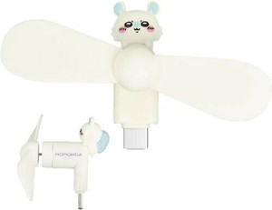 ちいかわ コネクタ付き ミニクールファン(USB Type-C)モモンガ CK-74D