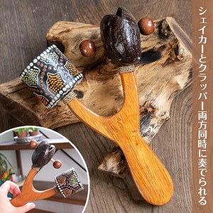 バリのシェイカー＆クラッパー｜バリ島の手作り民族楽器・ナチュラル素材のリズムパーカッション