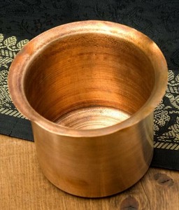 【祭壇用】銅製カップ　【直径：6.5cm　高さ：約5cm】