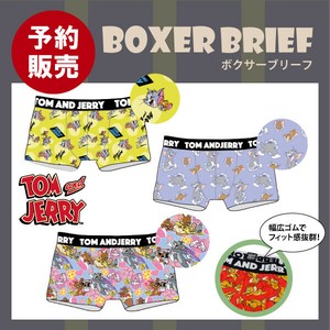 【予約販売】(1月入荷予定)　転写ボクサーブリーフ "トムとジェリー"