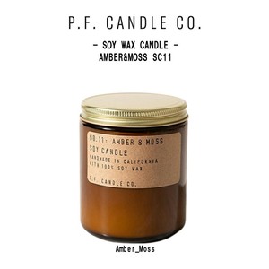 P.F.Candle Co.(ピーエフ・キャンドル)アロマキャンドル アンバー モス フレグランス ソイワックス SC11