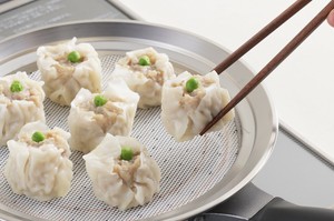 ヨシカワ　SJ3983　くっつきにくい 蒸しもの ＆ もちシート　カットできる　食洗器OK