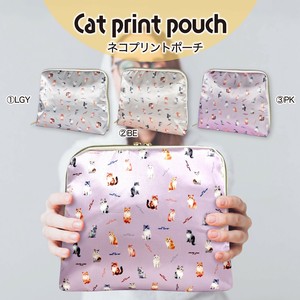 Pouch Cat Pocket Casual Small Case