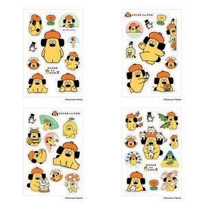 【サンビー】MULTI STIKER(マルチステッカー) おひげのポン