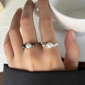 韓国　リング 指輪　リング フリーサイズ　シルバー925メッキ S925 リング　シルバー925 リング
