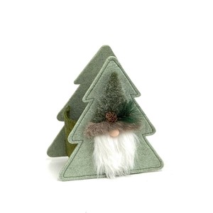 XMフェルト　ツリーサンタ　GR【クリスマス】