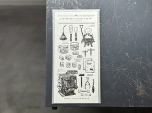 剪贴簿装饰品 LETTERPRESS
