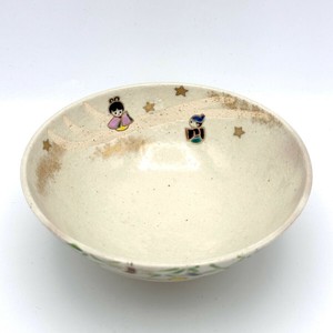※現品限り※【抹茶碗】京焼抹茶碗 「七夕飾り」／手描き 日本製 抹茶茶碗 和食器 清水焼 平茶碗