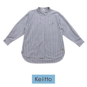 特価商品【★新商品 8月28日締切／9月下旬予定】ストーリー刺繍入りロングシャツ
