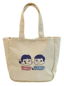 【2025年秋冬新作予約】【保育士】Peko & Poko アップリケミニトートバッグ