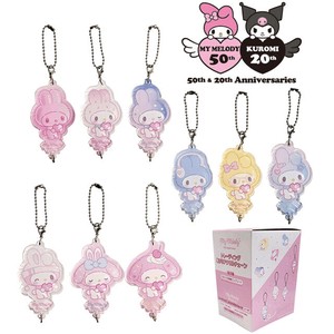 マイメロディ 周年 限定 チェーン アクリル 繋がる トレーディング サンリオ sanrio グッズ  50th