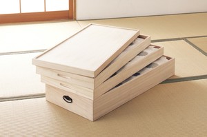 総桐衣装ケース 2段キャスター付き 3段