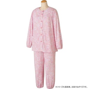 ケアファッション 大きめボタンパジャマ(婦人) ピンク S 9800004