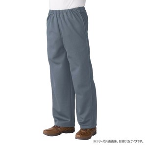 ケアファッション 脇全開スウェットパンツ(紳士) ネイビー杢 L 3902102