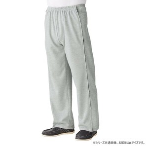 ケアファッション 脇全開スウェットパンツ(紳士) 杢グレー LL 3902113