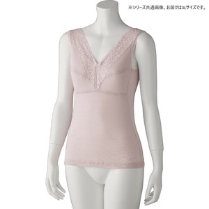 ケアファッション アロエ加工カップ付ノースリーブインナー(婦人) ピーチ 3L 9751305