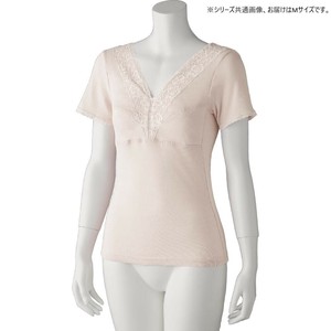 ケアファッション アロエ加工カップ付3分袖インナー(婦人) モカ M 9759511