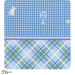 ケアファッション 食事用エプロン ブルー . 3891911