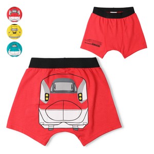 JR新幹線柄なりきりボクサーパンツ  B55791  こまち ドクターイエロー はやぶさ  本体綿100%  肌触り良い