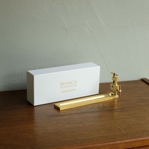 BRANCH INCENSE HOLDER [FLOCCUS / S] ブランチインセンスホルダー 真鍮お香立