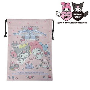 マイメロディ クロミ 周年 限定 巾着 ポーチ サンリオ sanrio グッズ キャラクター 50th 20th