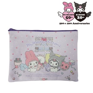 マイメロディ クロミ 周年 限定 フラット ポーチ サンリオ sanrio グッズ キャラクター 50th 20th