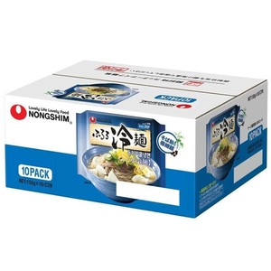 ふるる冷麺 水冷麺 韓国冷麺 10PK入 辛くない本場韓国の水冷麺