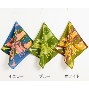 【2025年　Autumn　予約商品】ハンカチ　ジラフ