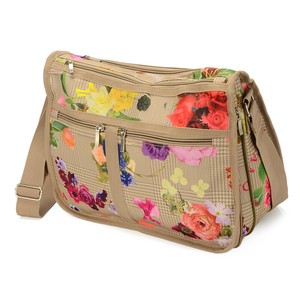 Shoulder Bag Check Pattern Flower Shoulder Bag Floral Pattern Check [2025 NEW]