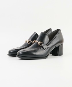 【pied du lapan】チャンキーヒールローファー　オールシーズン