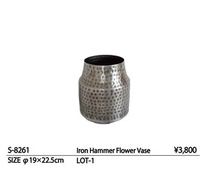 Iron Hammer Flower Vase